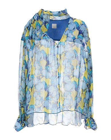 PINKO Top Sky blue 100% Viscose
