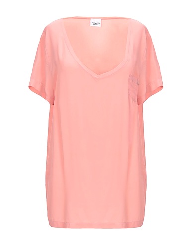 PINKO UNIQUENESS Top Antique rose 76% Acetate, 24% Silk