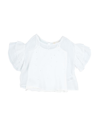 PATRIZIA PEPE Top White 100% Viscose