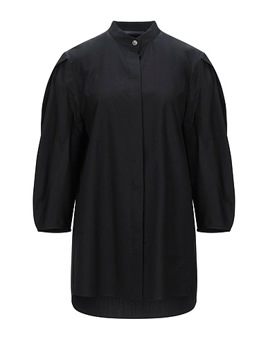 ALBERTA FERRETTI Solid colour shirts & blouses Black 100% Cotton