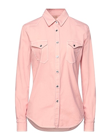N°21 Solid color shirts & blouses Blush 97% Cotton, 3% Elastane