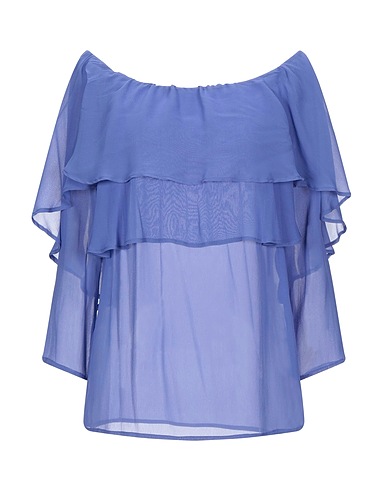 RAME Top Purple 60% Acetate, 40% Silk