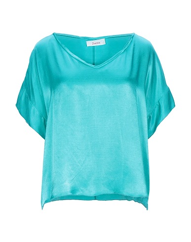JUCCA Top Turquoise 100% Viscose