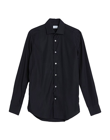 BAGUTTA Solid colour shirt 100% Cotton