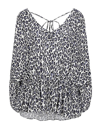 ELISABETTA FRANCHI Top Bleu pétrole 100% Viscose