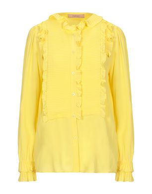 TWINSET 無地シャツ＆ブラウス イエロー レディース