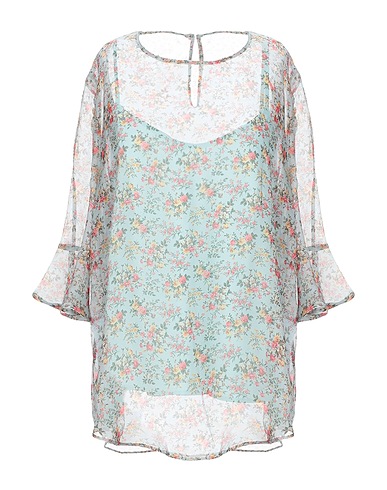 TWINSET Top Säuregrün 100% Polyester, Perlmutt