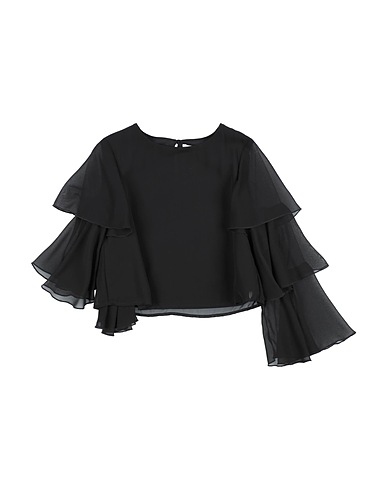 DONDUP Top Nero 100% Poliestere