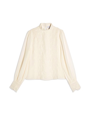 Idol Embroidered Cutwork Top - Блузка Для Женщин от Topshop - YOOX Россия