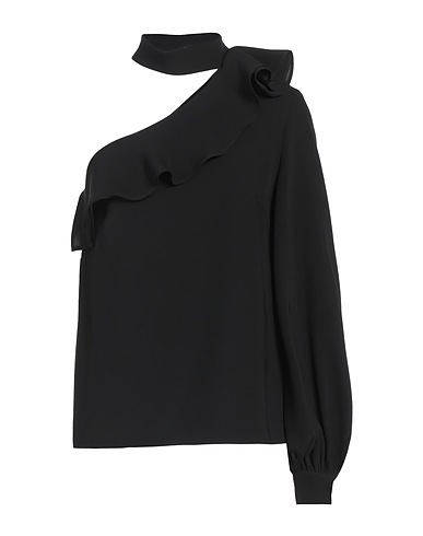 RUBENDELLARICCIA Top Nero 100% Poliestere
