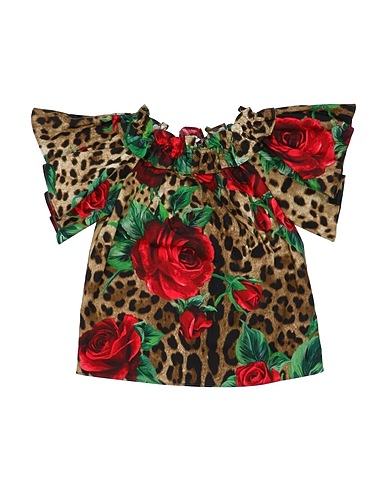 DOLCE&GABBANA Top Khaki 100% Cotton