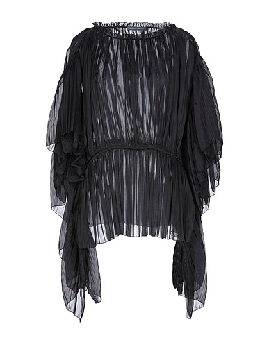 ALBERTA FERRETTI Top Black 76% Polyester, 24% Silk