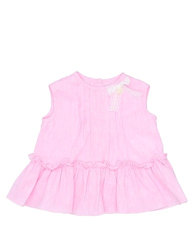 LE BEBÉ Top Pink 100% Linen