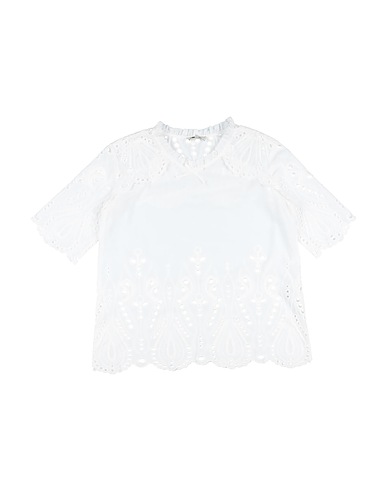 TWINSET Top White 100% Cotton