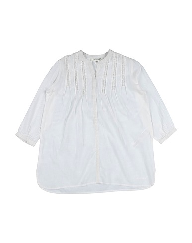 TWINSET Blouse White 100% Cotton, Polyester, Polyamide