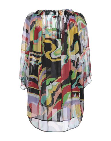 Shop Emilio Pucci Pucci Woman Top Black Size 8 Silk