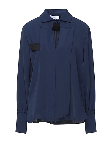 WEILI ZHENG Top Midnight blue 100% Polyester