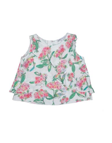 Patrizia Pepe Toddler Girl Top White Size 6 Viscose In White