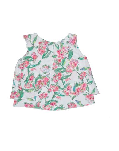 Patrizia Pepe Toddler Girl Top White Size 6 Viscose In White