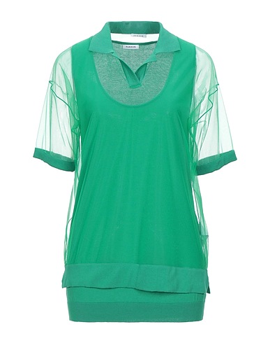 P.A.R.O.S.H. Top Verde 100% Poliammide, Cotone