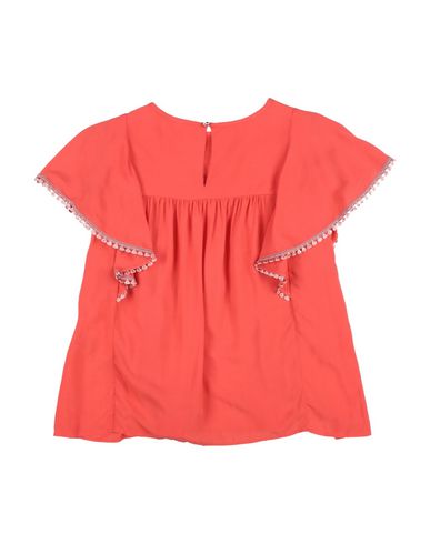 Shop Elisabetta Franchi Toddler Girl Top Orange Size 6 Viscose