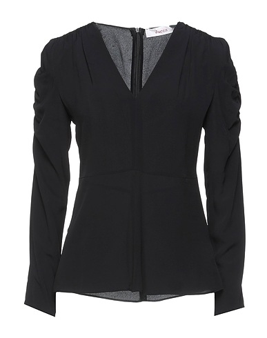 JUCCA Top Nero 100% Viscosa