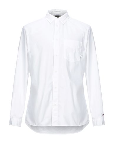 Tommy Jeans Solid Color Shirt In White