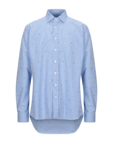 Etro Checked Shirt In Blue