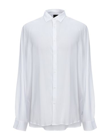 Armani Exchange Solid Color Shirt In White