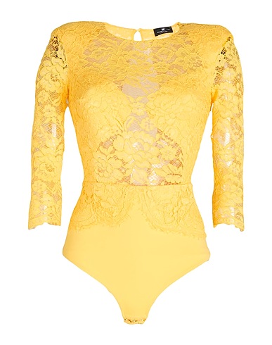 ELISABETTA FRANCHI ΜΠΛΟΥΖΑΚΙΑ Κίτρινο 60% Πολυαμίδη, 40% Βισκόζη