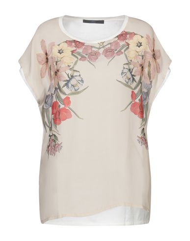Blue Les Copains Blouses In Beige