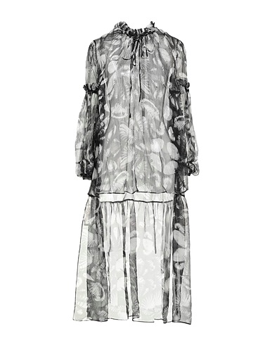 MCQUEEN Silk top Black 100% Silk