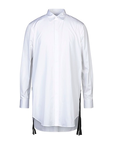 DSQUARED2 Solid color shirt BIANCO 100% Cotton