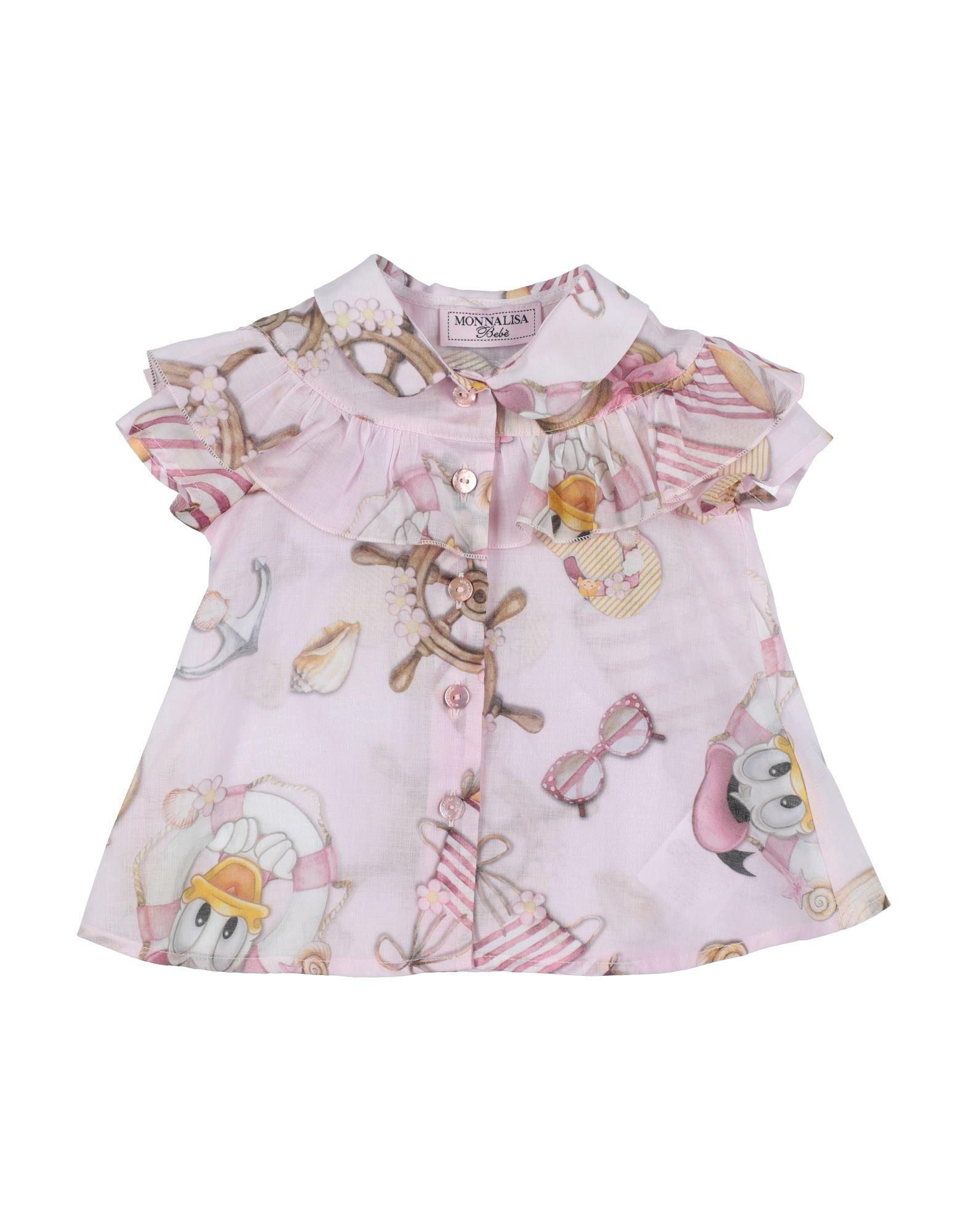 monnalisa pink blouse