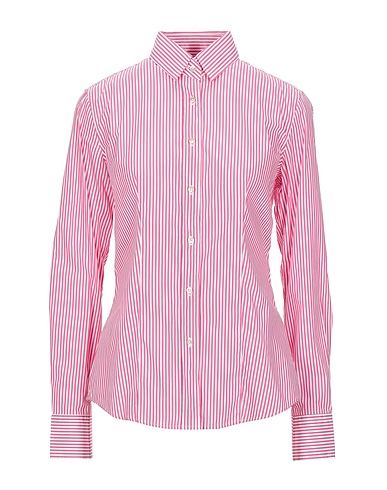 XACUS Camicia a righe Fucsia 75% Cotone, 21% Poliammide, 4% Elastan