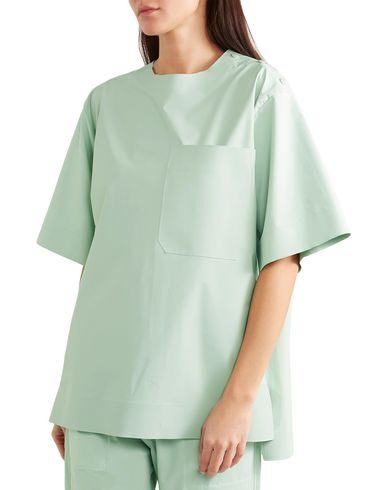 Shop Kwaidan Editions Woman Top Light Green Size 6 Polyamide, Polyurethane, Elastane