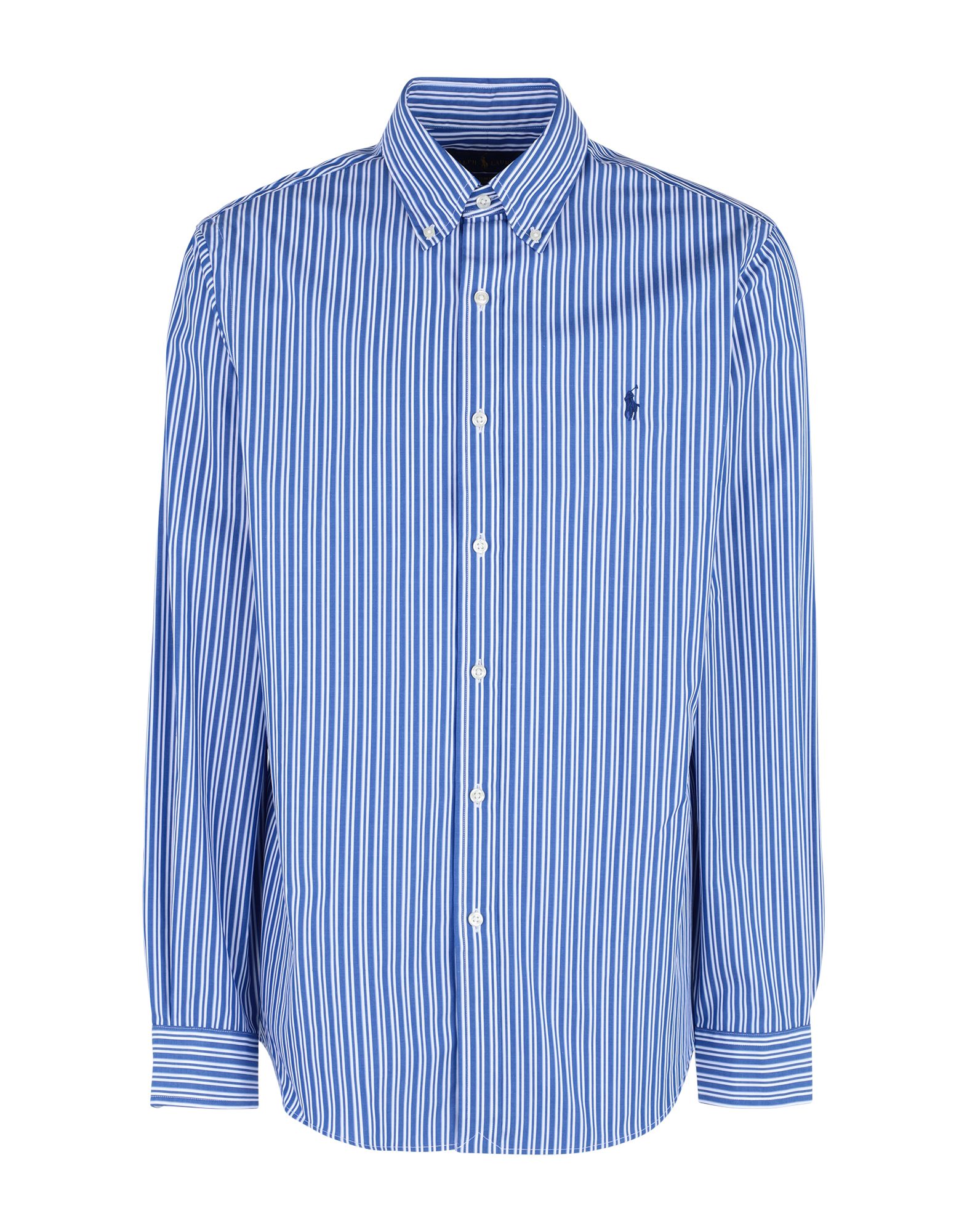 polo ralph lauren slim fit striped poplin shirt