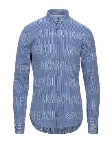 Armani Exchange Patterned Shirt In Blue