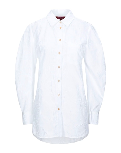 SIES MARJAN Solid colour shirts & blouses White 59% Cotton, 41% Polyester