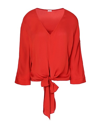 8 by YOOX Top Rust 100% Viscose