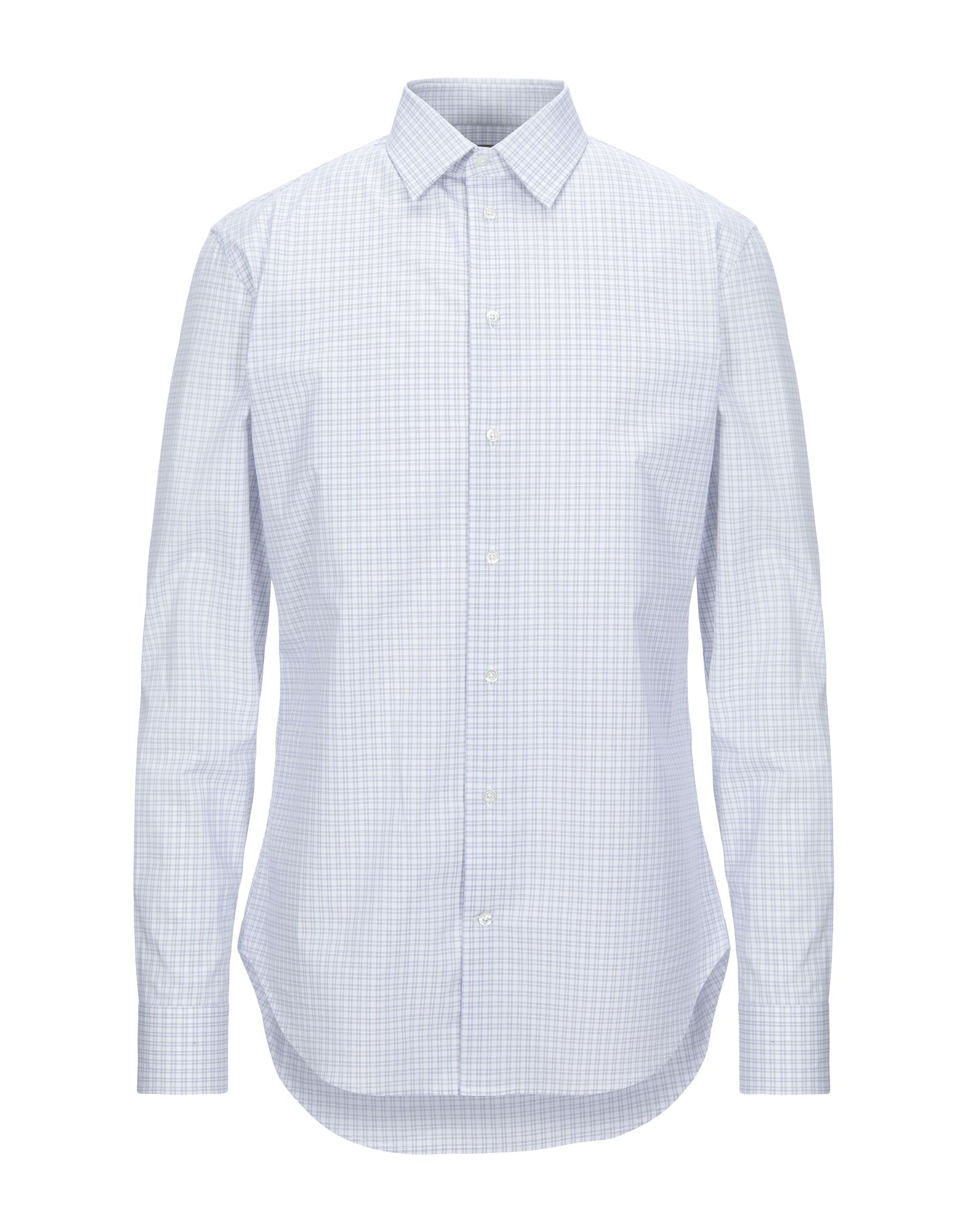 armani checked shirt
