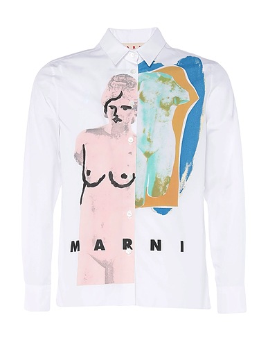 УВЕЛИЧЕНИЕ MARNI - Однотонная рубашка