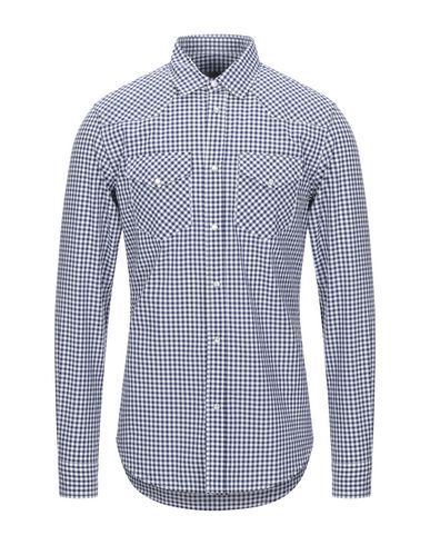Mr Massimo Rebecchi Checked Shirt In Dark Blue