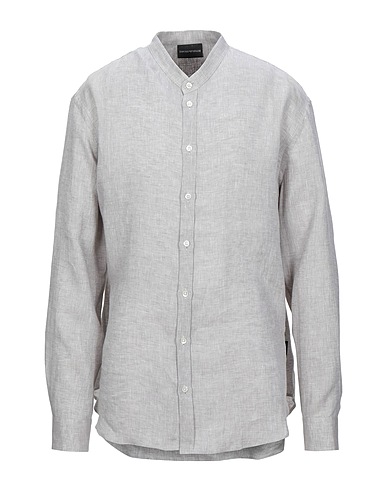 EMPORIO ARMANI Linen shirt Beige 100% Linen