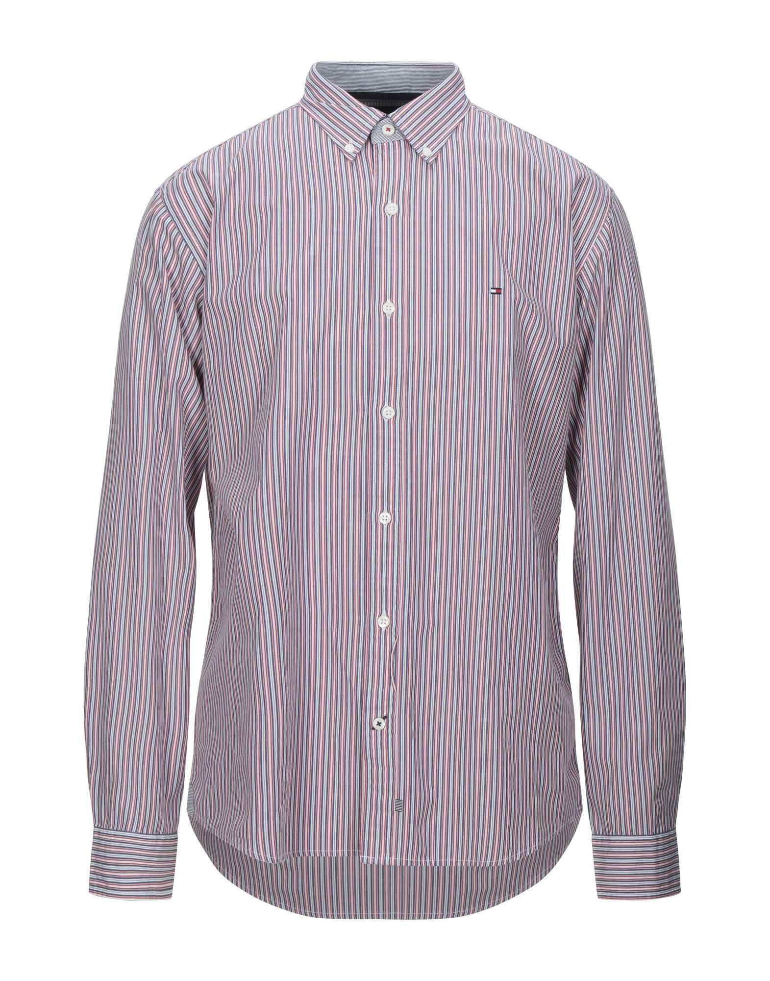 tommy hilfiger striped shirt mens