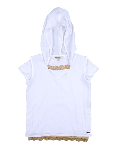 TWINSET Top White 100% Polyester