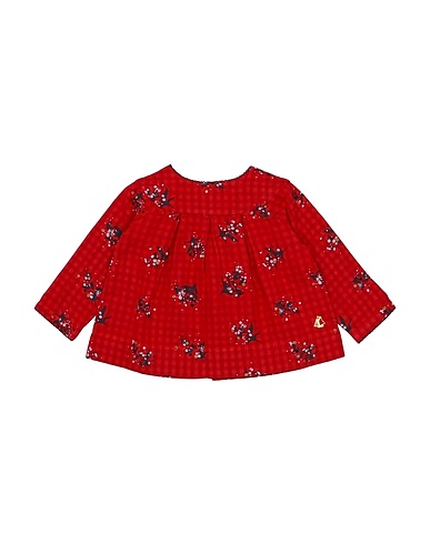 PETIT BATEAU Top Red 100% Cotton