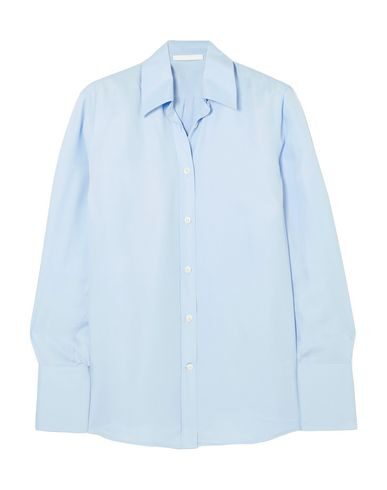 Click to view more detailed imagery on our partner's website Helmut Lang Solid Color Shirts & Blouses In Blue