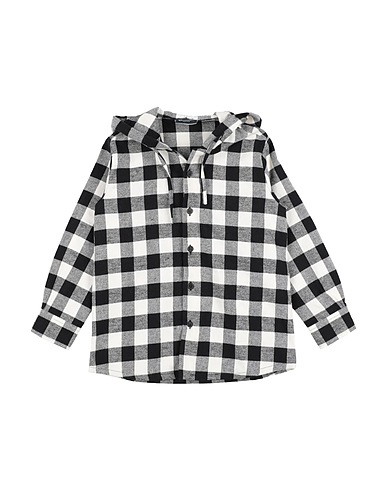 MARCELO BURLON Hemd mit Muster Schwarz 70% Baumwolle, 20% Acryl, 10% Andere Fasern