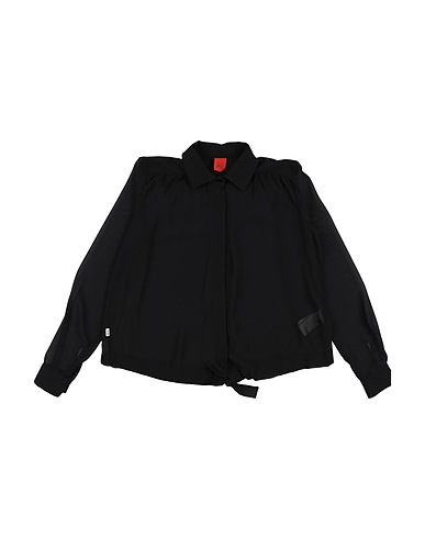 JIJIL JOLIE Solid colour shirts & blouses Black 100% Polyester